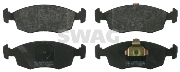 set placute frana,frana disc 70 91 6371 SWAG